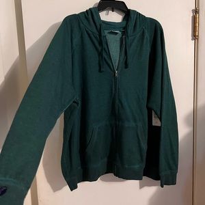 Torrid Green Zip Ip Hoodie 3x NWT Super Soft